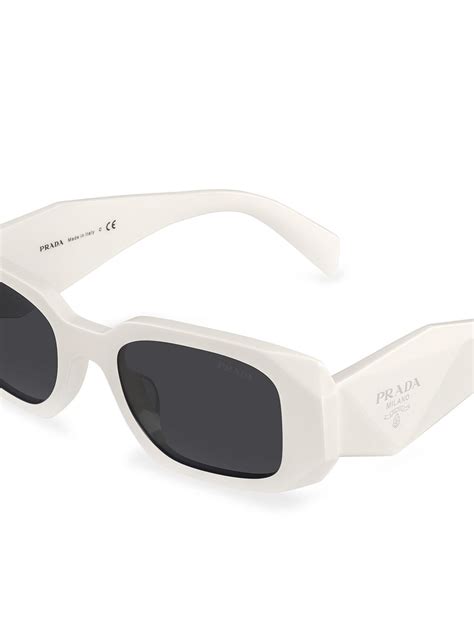 prada sunnies white|Prada sunglasses cost.